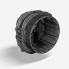 Fluvo XANAS inbouwdeel kunsstof met adapter