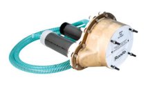 05.0054 Fluvo RONDO inbouwdeel. Brons voor Beton/Tegel/Foliebaden