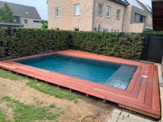 Bluefino 7 x 3,5 x 1,5 m compleet Bluefino PP-C zwembad 7 x 3,5 x 1,5 m met complete uitrusting