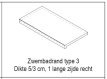 (5)Angkor Dark 3. 100x100x5/3 Angkor Dark Typ 3. 100 x 100 x 5/3 cm