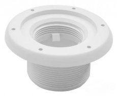 MTS Inlaatfitting Folie 40mm ABS wit